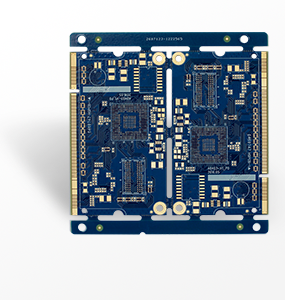 6層沉金金手指藍(lán)色拼版1.2